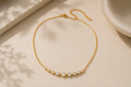 Aurora Crystal Bar Necklace
