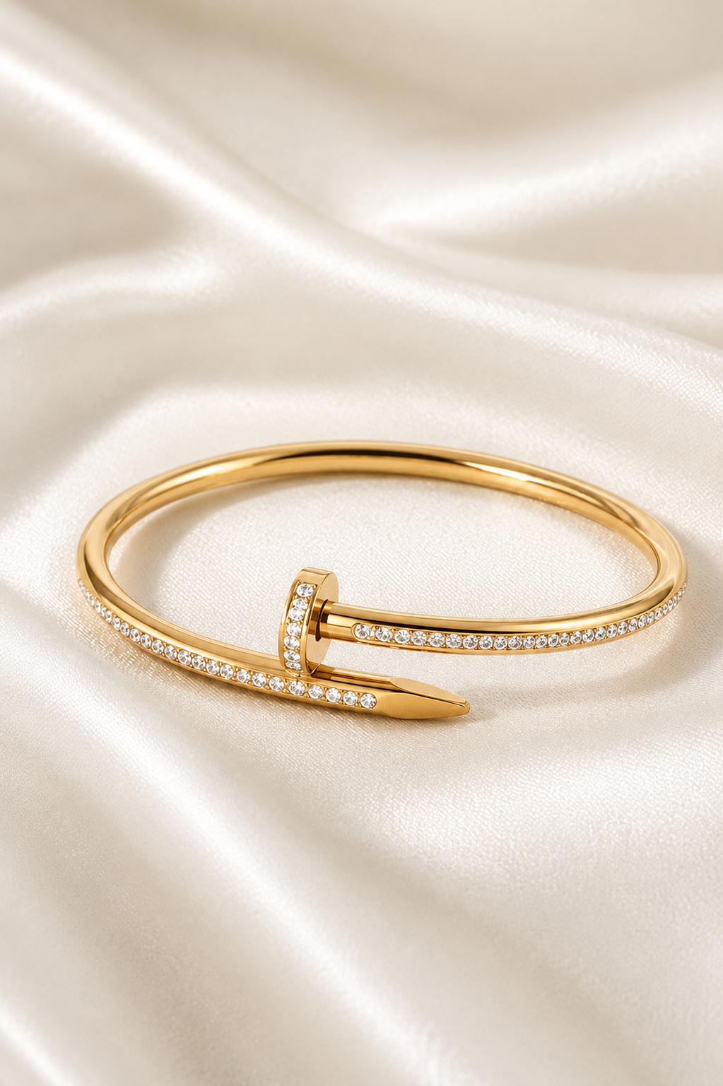 Celeste Nail Crystal Bangle