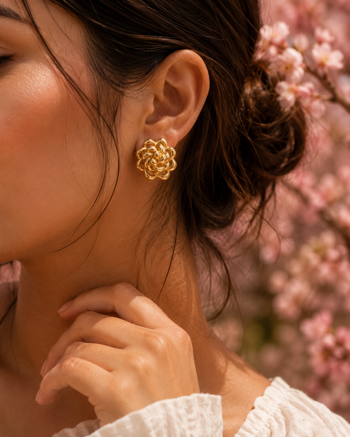 Bloom Flower Stud