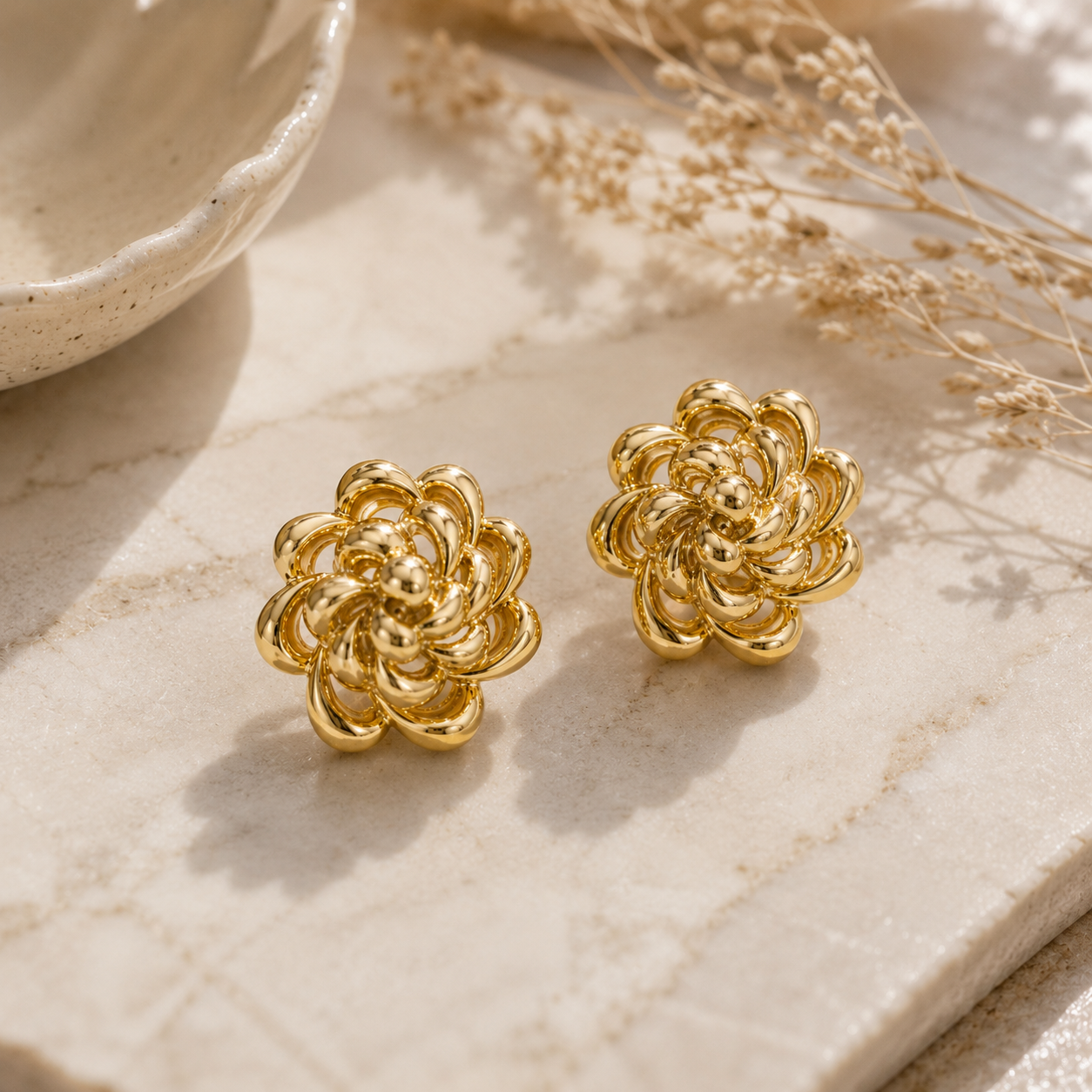 Bloom Flower Stud