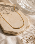 Luna Sparkle Bar Necklace – 18K Gold Vermeil