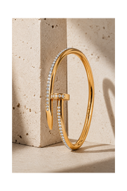 Celeste Nail Crystal Bangle