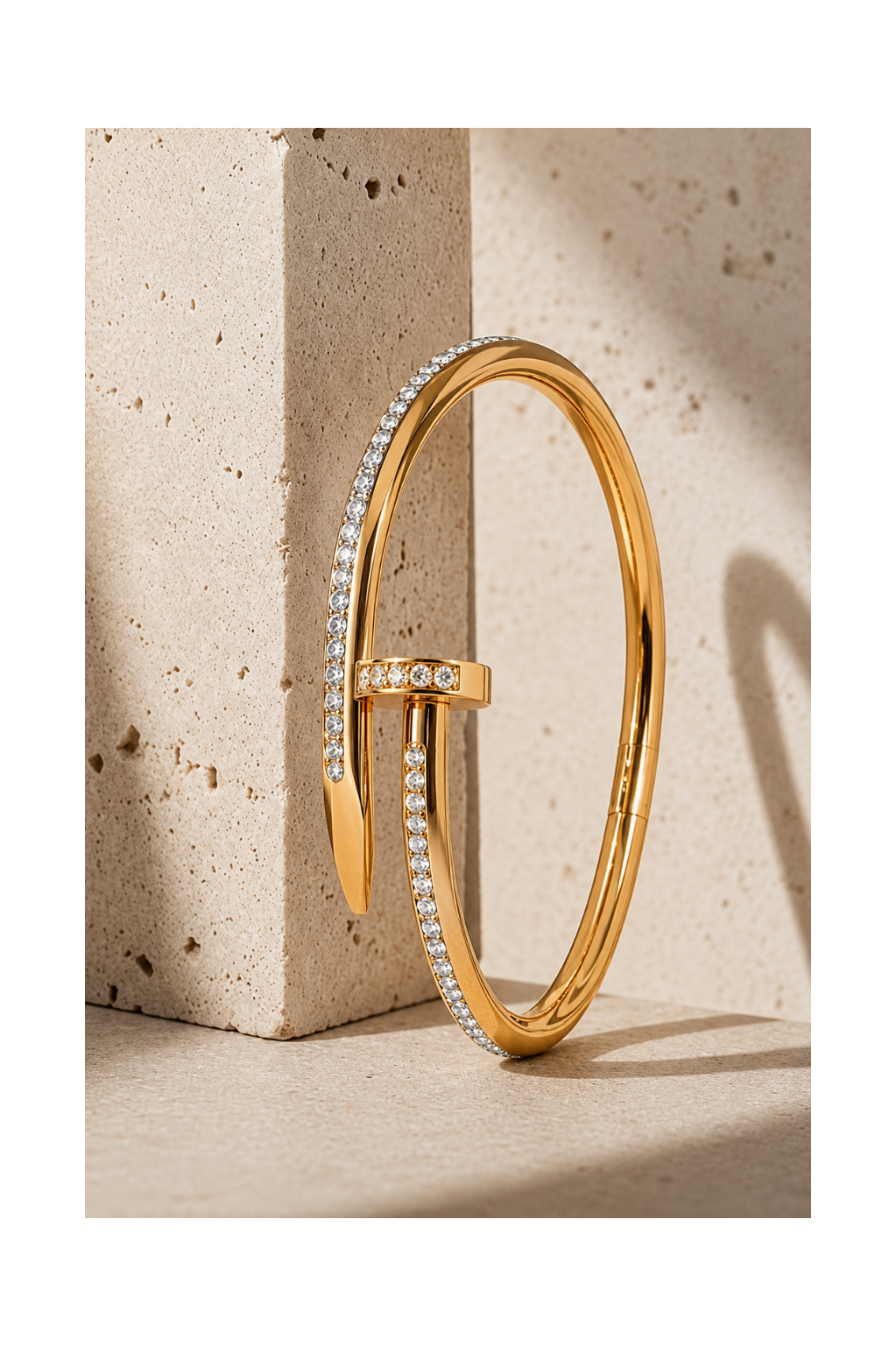 Celeste Nail Crystal Bangle