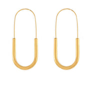Elara Sculpted Hoop