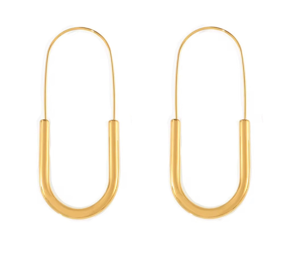 Elara Sculpted Hoop