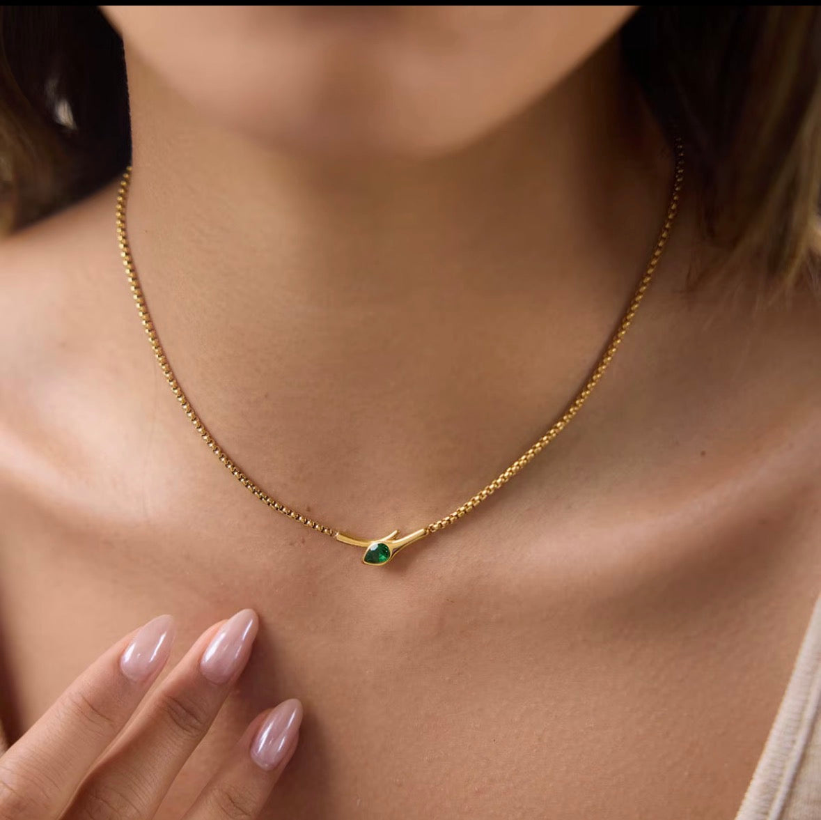 Verde Teardrop