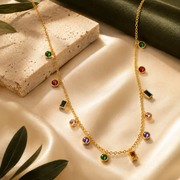 Rainbow Crystal Necklace